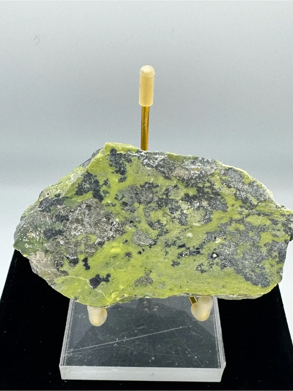Serpentine and Pyrite